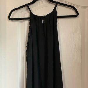 Black halter top